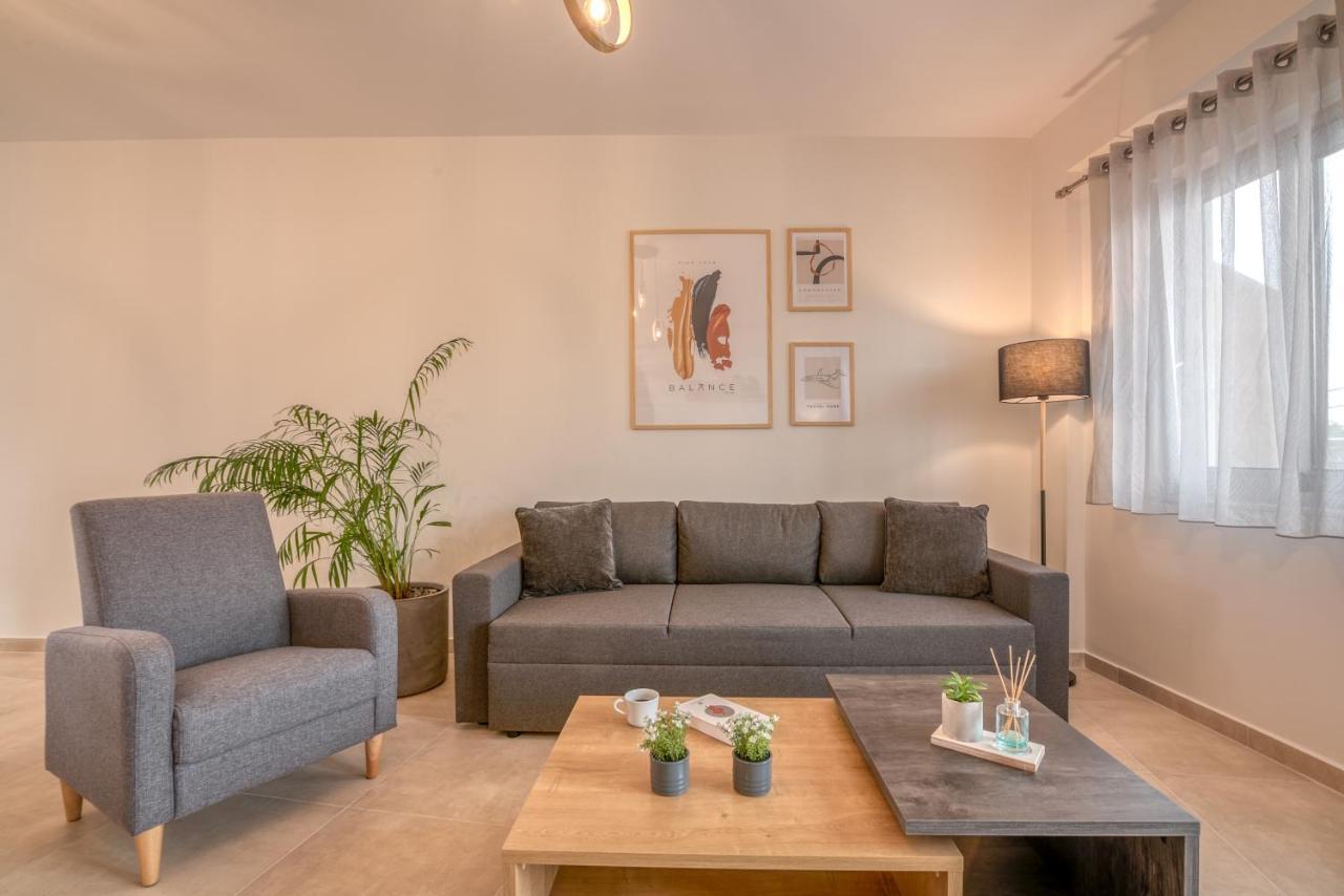Ferienwohnung Romanza Kavros Paralia Kourna Exterior foto