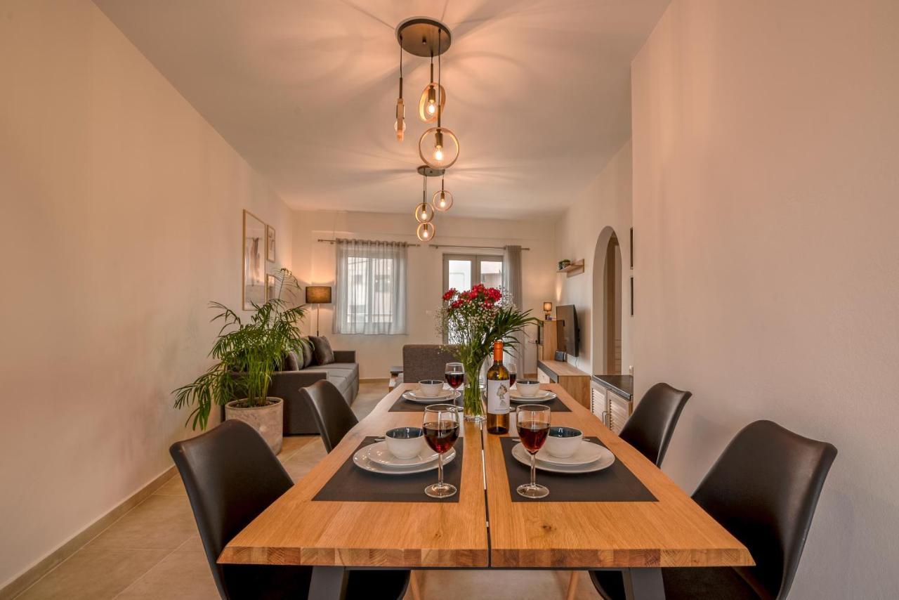 Ferienwohnung Romanza Kavros Paralia Kourna Exterior foto