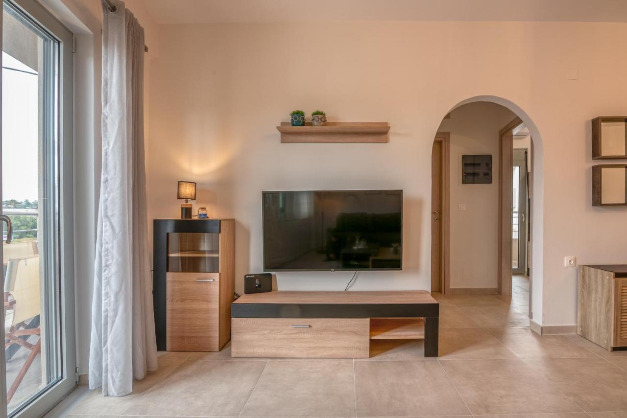 Ferienwohnung Romanza Kavros Paralia Kourna Exterior foto