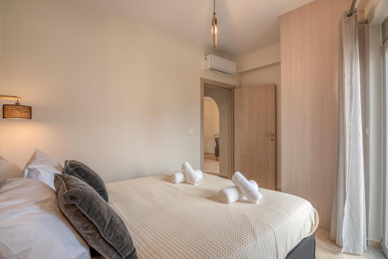 Ferienwohnung Romanza Kavros Paralia Kourna Exterior foto