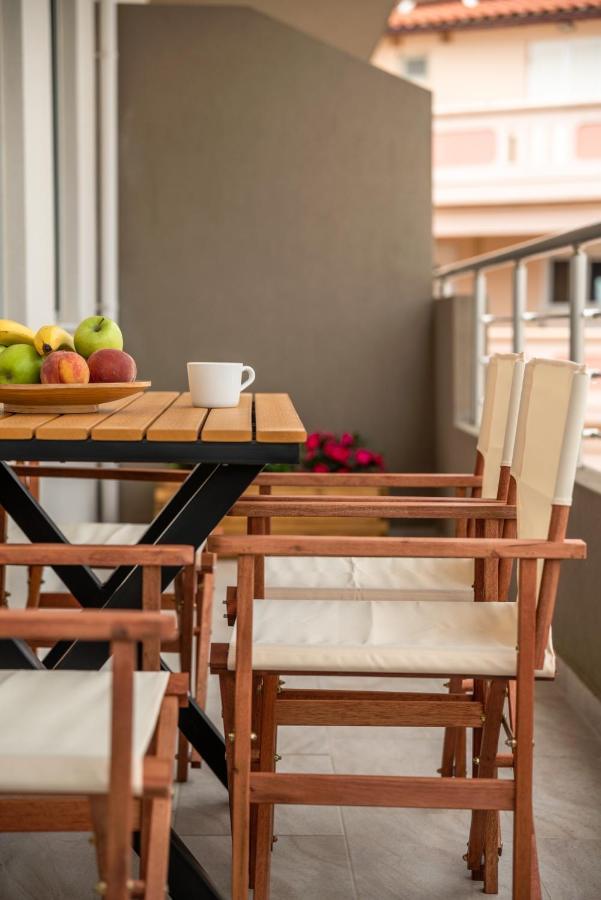 Ferienwohnung Romanza Kavros Paralia Kourna Exterior foto