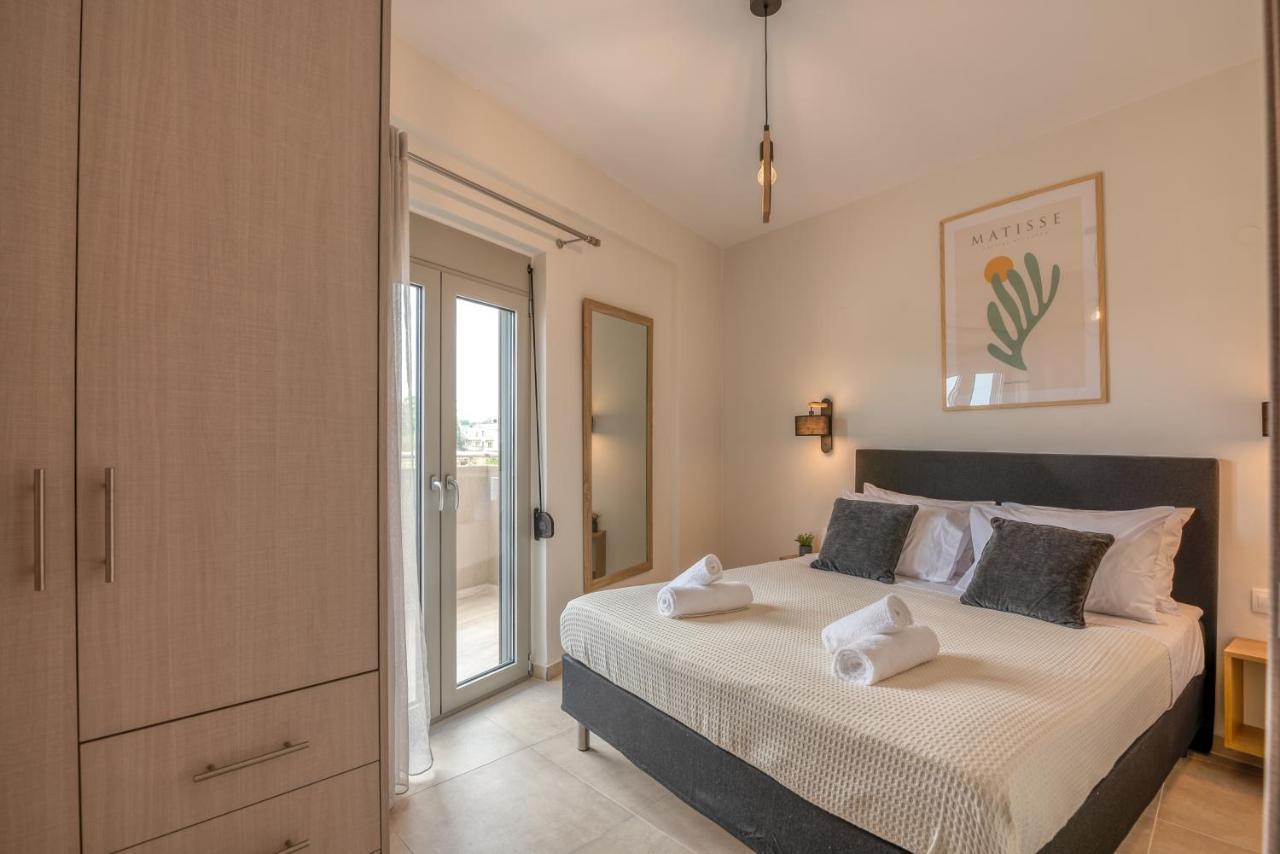 Ferienwohnung Romanza Kavros Paralia Kourna Exterior foto