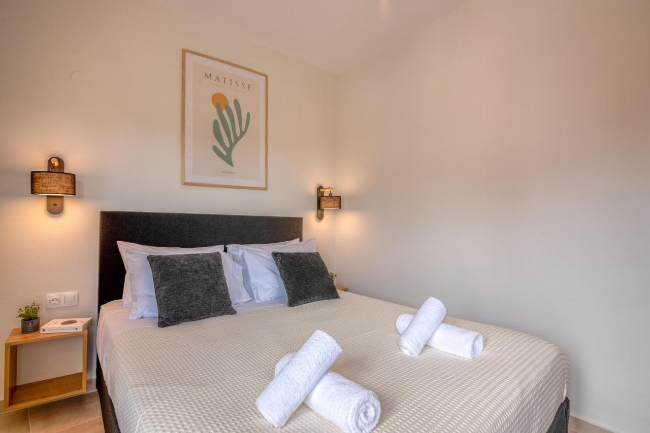 Ferienwohnung Romanza Kavros Paralia Kourna Exterior foto