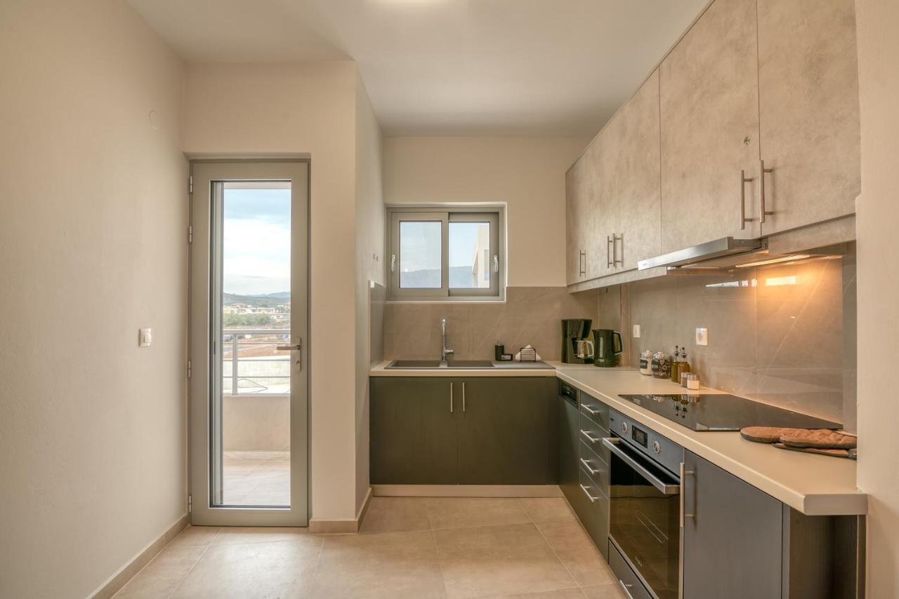 Ferienwohnung Romanza Kavros Paralia Kourna Exterior foto